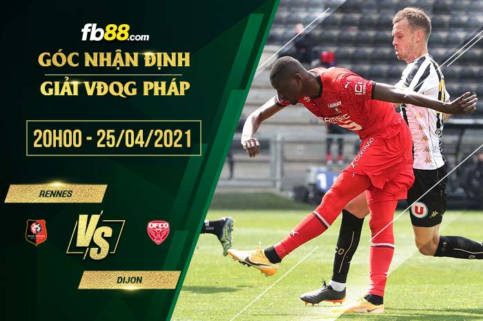 fb88-soi kèo Rennes vs Dijon