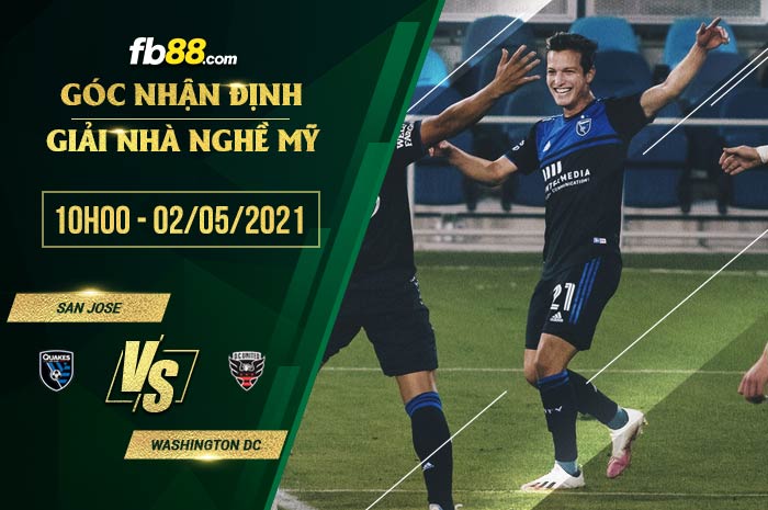 fb88-soi kèo San Jose vs Washington DC