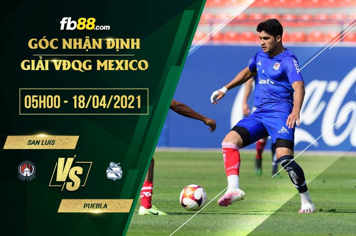 fb88-soi kèo San Luis vs Puebla