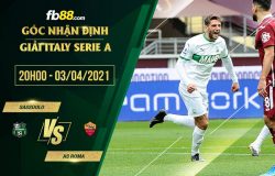 fb88-soi kèo Sassuolo vs Roma