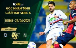 fb88-soi kèo Sassuolo vs Sampdoria