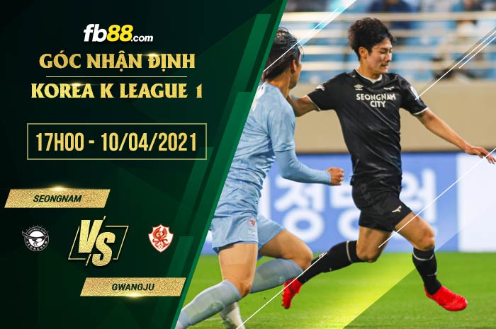 fb88-soi kèo Seongnam vs Gwangju