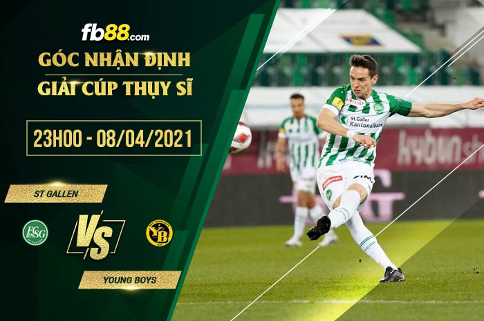 fb88-soi kèo St. Gallen vs Young Boys