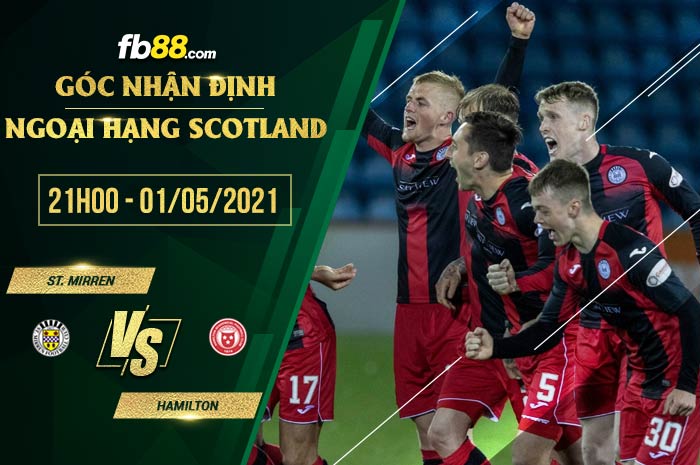 fb88-soi kèo St. Mirren vs Hamilton