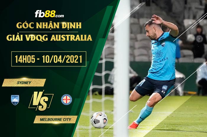 fb88-soi kèo Sydney FC vs Melbourne City
