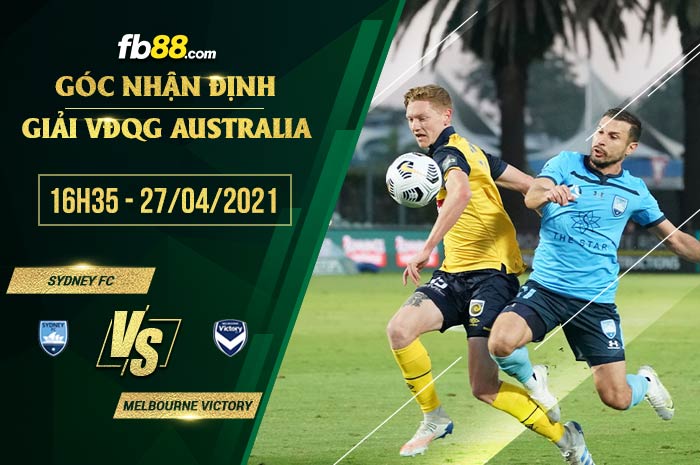 fb88-soi kèo Sydney FC vs Melbourne Victory