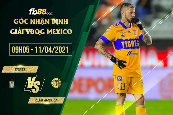 fb88-soi kèo Tigres UANL vs Club America