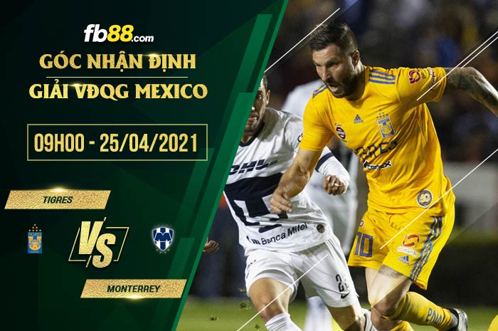 fb88-soi kèo Tigres UANL vs Monterrey