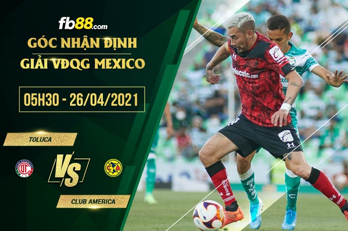 fb88-soi kèo Toluca vs Club America
