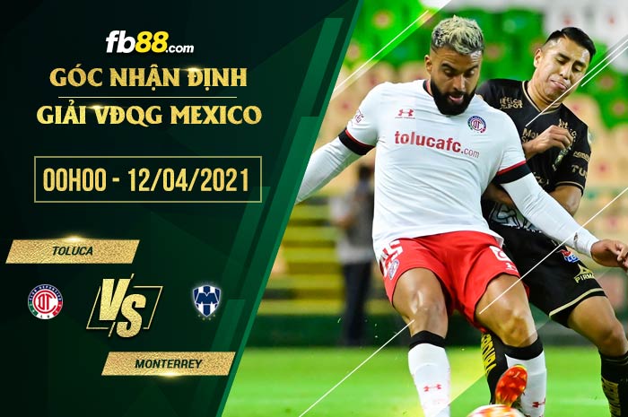 fb88-soi kèo Toluca vs Monterrey