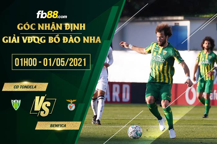 fb88-soi kèo Tondela vs Benfica