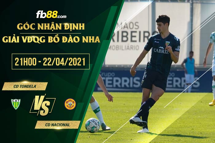 fb88-soi kèo Tondela vs Nacional