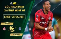 fb88-soi kèo Toronto vs Vancouver Whitecaps