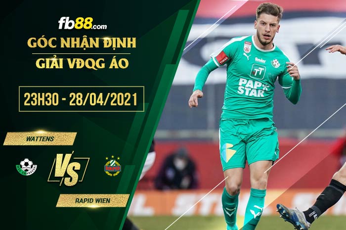 fb88-soi kèo Wattens vs Rapid Wien