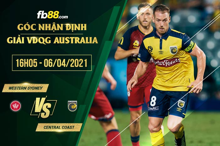 fb88-soi kèo Western Sydney vs Central Coast