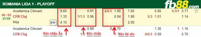 fb88-bảng kèo trận đấu Clinceni vs Cluj