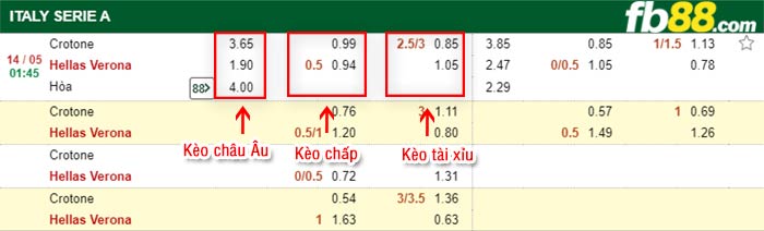 fb88-bảng kèo trận đấu Crotone vs Verona