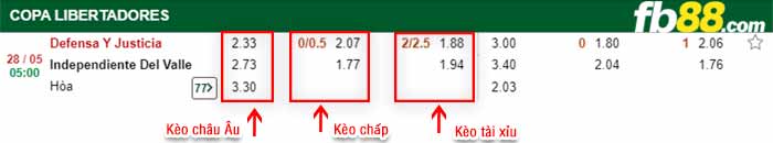 fb88-bảng kèo trận đấu Defensa vs Ind Del Valle