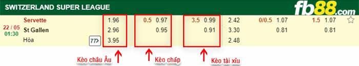 fb88-bảng kèo trận đấu Servette vs St. Gallen