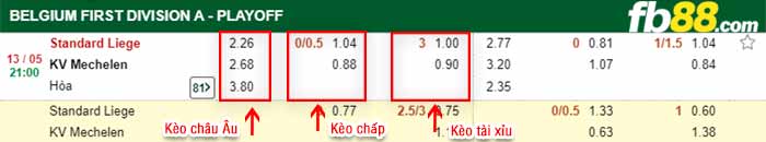 fb88-bảng kèo trận đấu Standard Liege vs Mechelen