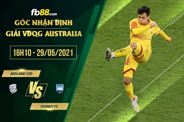 fb88-soi kèo Adelaide vs Sydney FC