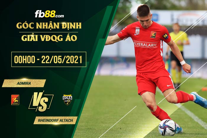 fb88-soi kèo Admira vs Rheindorf Altach