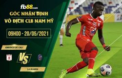 fb88-soi kèo America de Cali vs La Guaira