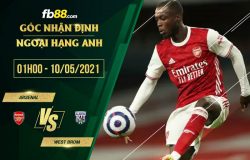 fb88-soi kèo Arsenal vs West Brom