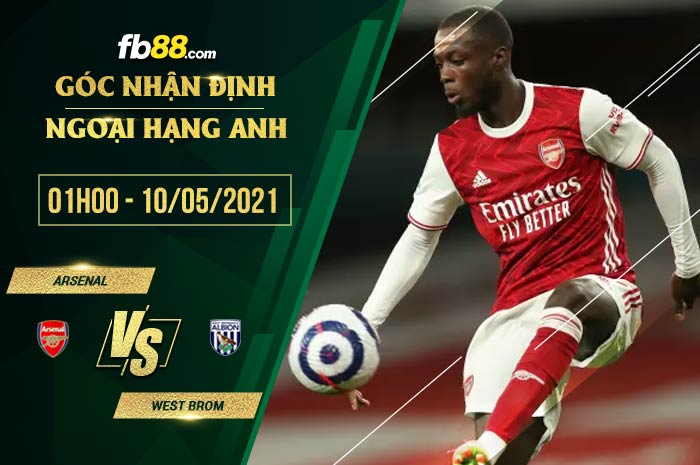 fb88-soi kèo Arsenal vs West Brom