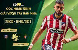 fb88-soi kèo Atletico Madrid vs Osasuna