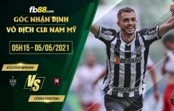 fb88-soi kèo Atletico Mineiro vs Cerro Porteno