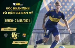 fb88-soi kèo Boca Juniors vs Barcelona SC