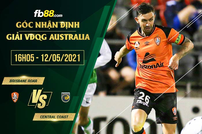 fb88-soi kèo Brisbane Roar vs Central Coast