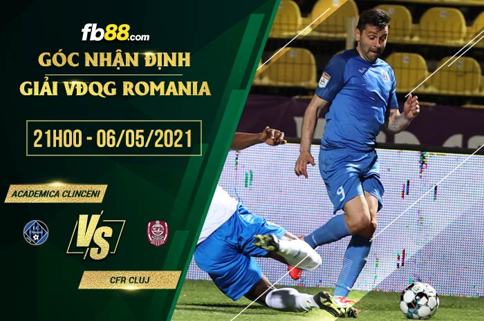fb88-soi kèo Clinceni vs Cluj