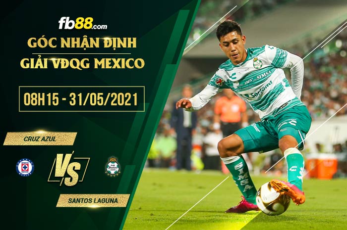 fb88-soi kèo Cruz Azul vs Santos Laguna