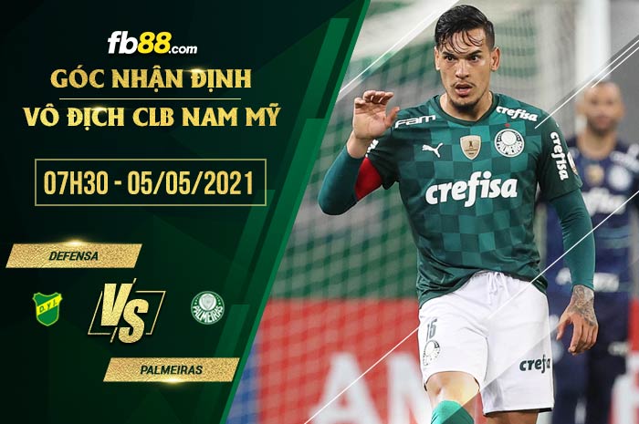 fb88-soi kèo Defensa vs Palmeiras