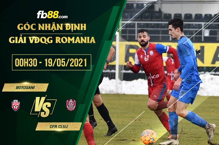 fb88-soi kèo FC Botosani vs CFR Cluj