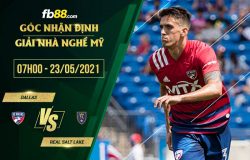 fb88-soi kèo FC Dallas vs Salt Lake
