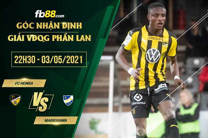 fb88-soi kèo FC Honka vs Mariehamn