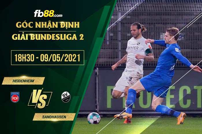 fb88-soi kèo Heidenheim vs Sandhausen