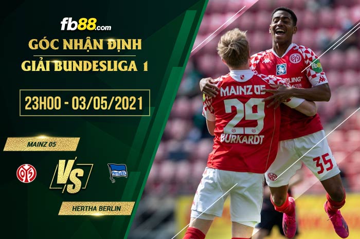 fb88-soi kèo Mainz vs Hertha Berlin