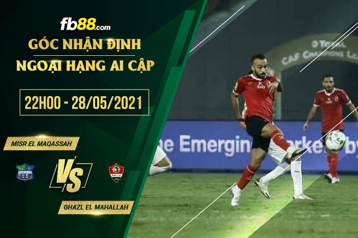 fb88-soi kèo Misr El Maqassah vs Ghazl El Mahallah