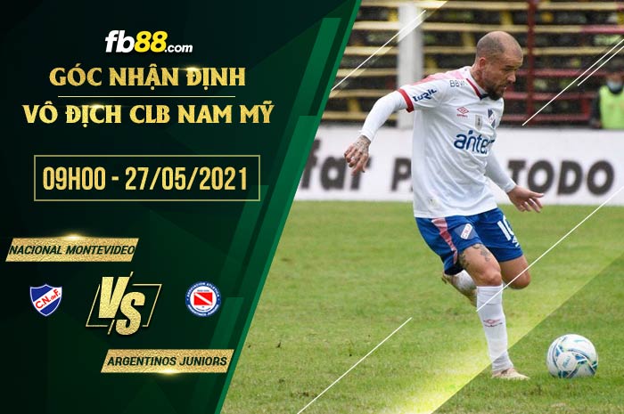 fb88-soi kèo Nacional Montevideo vs Argentinos Juniors