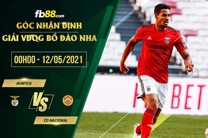 fb88-chi tiết kèo trận đấu Nacional vs Benfica