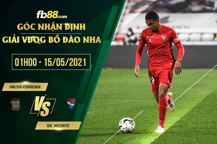 fb88-soi kèo Pacos Ferreira vs Gil Vicente