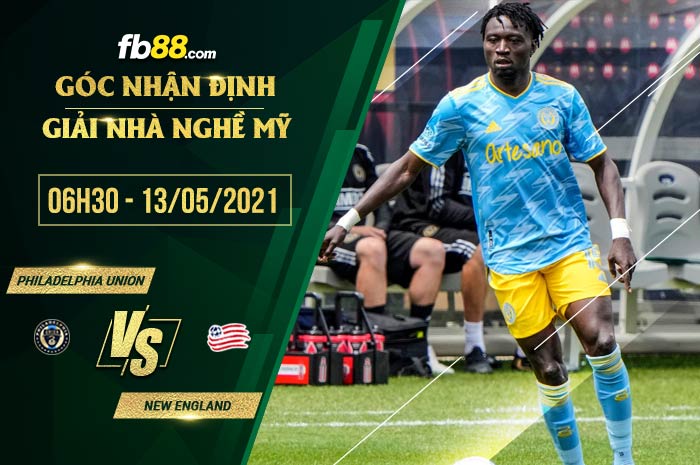 fb88-soi kèo Philadelphia Union vs New England