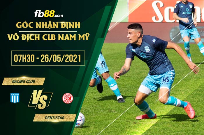 fb88-soi kèo Racing Club vs Rentistas