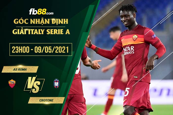 fb88-soi kèo Roma vs Crotone