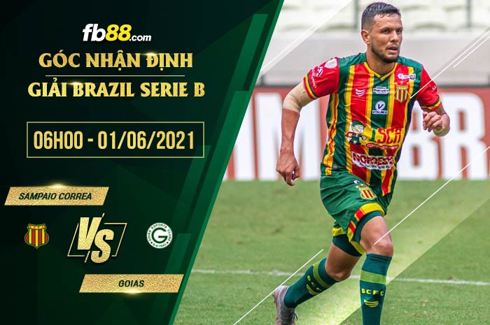 fb88-soi kèo Sampaio Correa vs Goias