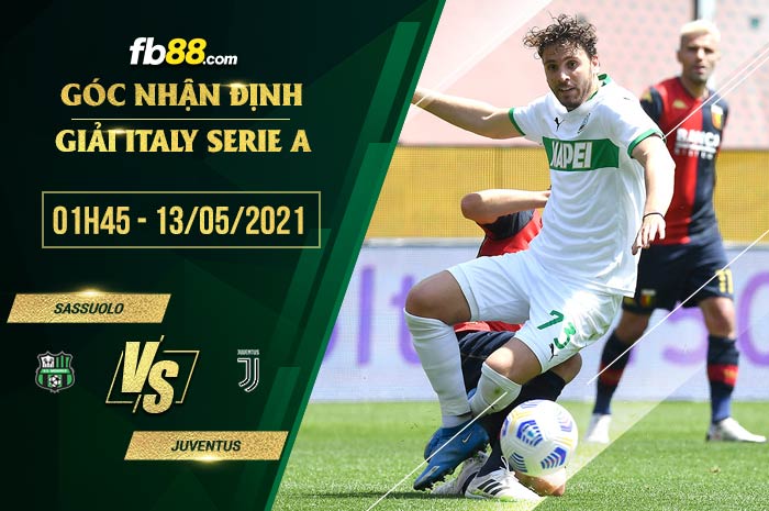 fb88-soi kèo Sassuolo vs Juventus